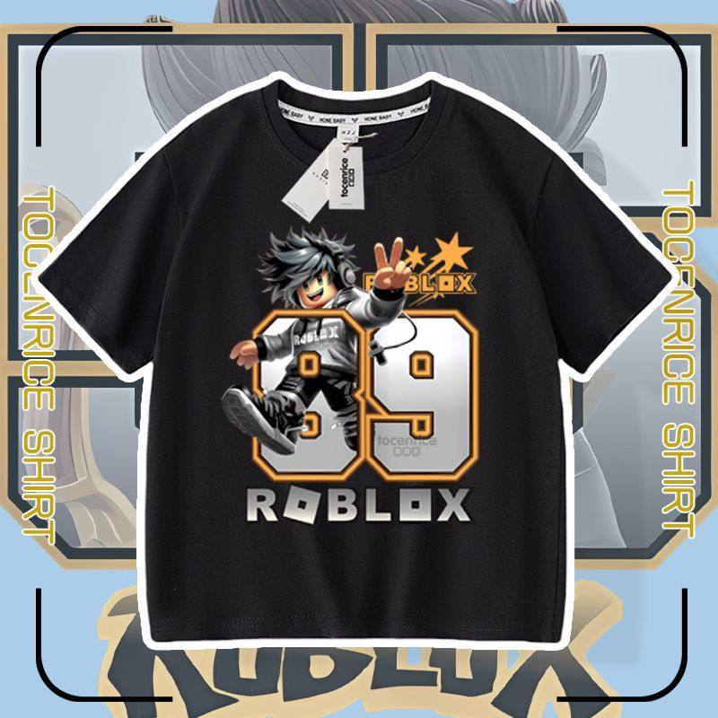 游戏动漫周边ROBLOX虚拟世界儿童t恤男女装夏款宽松休闲半袖,童装/婴儿装/亲子装,其它,淘宝优惠券,粉丝福利购,淘宝优惠卷