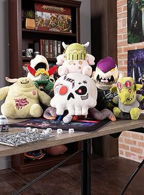 新品战锤西格玛时代Spanna Grot收藏毛绒玩具 Sassy Nurgling