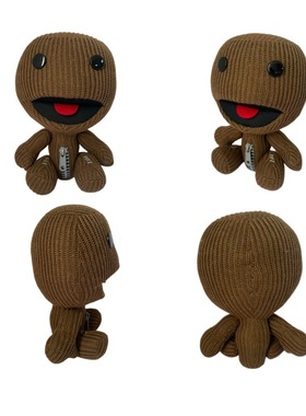 Little Big Planet Sackboy星球麻布仔毛绒玩具公仔25CM