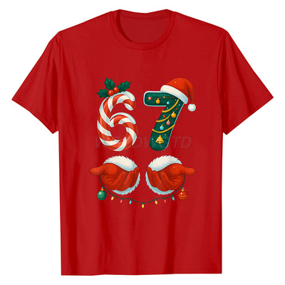 Christmas六七印花纯棉