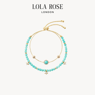 Rose羅拉玫瑰 新款 Lola Heliocentric日心說疊戴手鏈女禮物