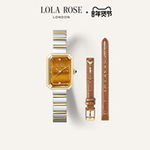 Ms. Lola Rose罗拉玫瑰 英国方糖小绿表手表女新年礼物