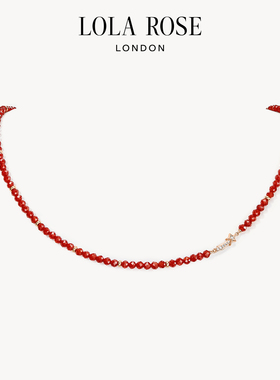 LolaRose罗拉玫瑰 Heliocentric 英国日心说红色项链女礼物