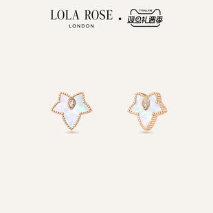 常青藤系列进口耳钉女生日礼物 Ivy Lola Rose罗拉玫瑰