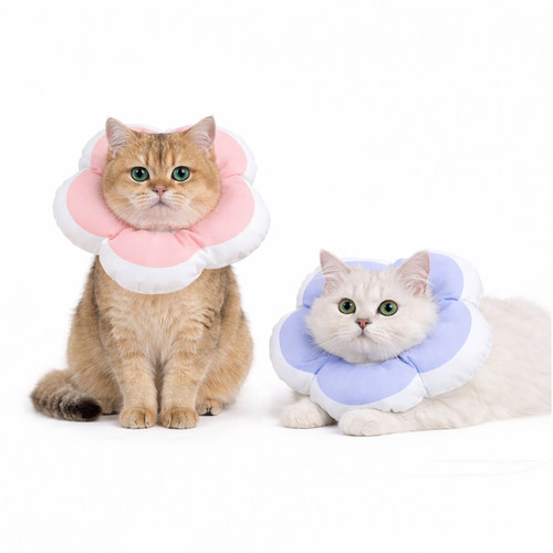 Miaoho花朵防水耐抓猫狗伊丽莎白