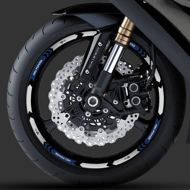 改装防水个性钢圈贴贴花定制贴纸