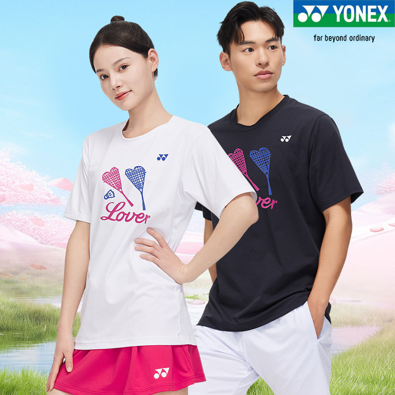 正品新款YONEX尤尼克斯羽毛球服运动服T恤速干透气上衣短袖115935