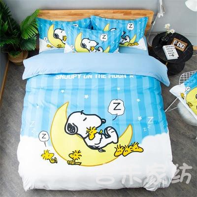 床单床笠四件套卡通风四季通用
