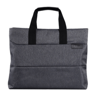 晨光商务公文包定制印LOGO男士电脑包文件包印字防水女款A4文件袋手提包办公包拉链多层帆布手提袋出差会议包