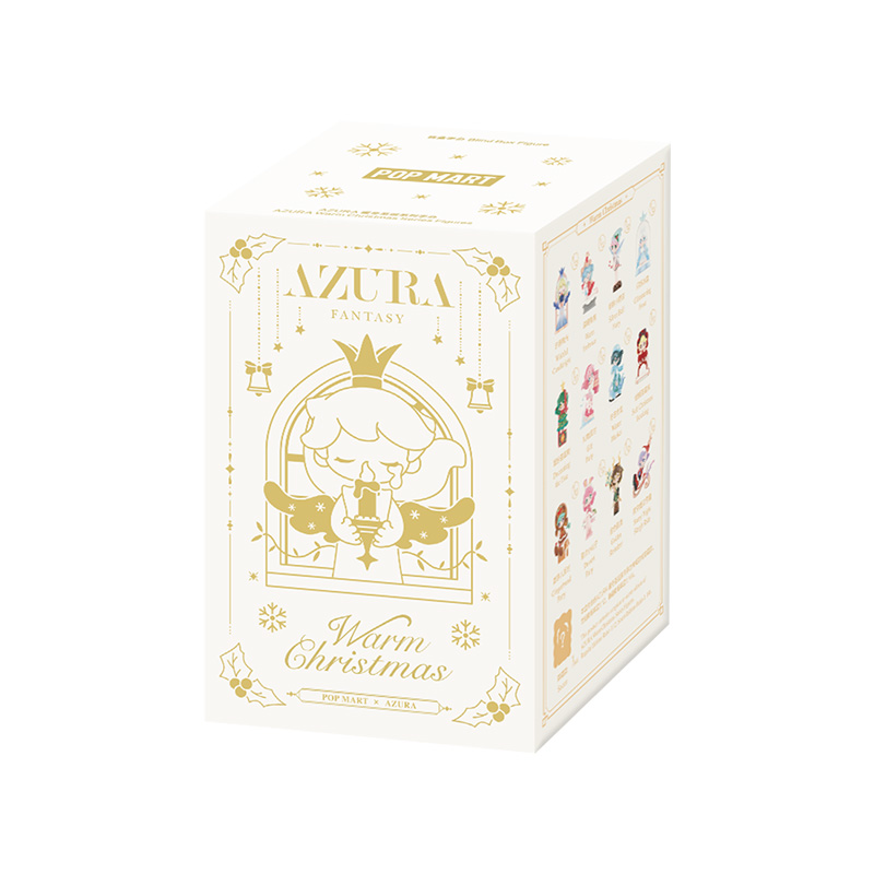 泡泡玛特AZURA暖冬圣诞系列手办