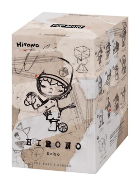 【百亿】POPMART泡泡玛特小野Hirono回声系列手办盲盒玩具礼物