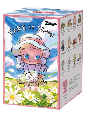 【百亿】POPMART泡泡玛特Zsiga慢下来系列手办盲盒潮流玩具礼物