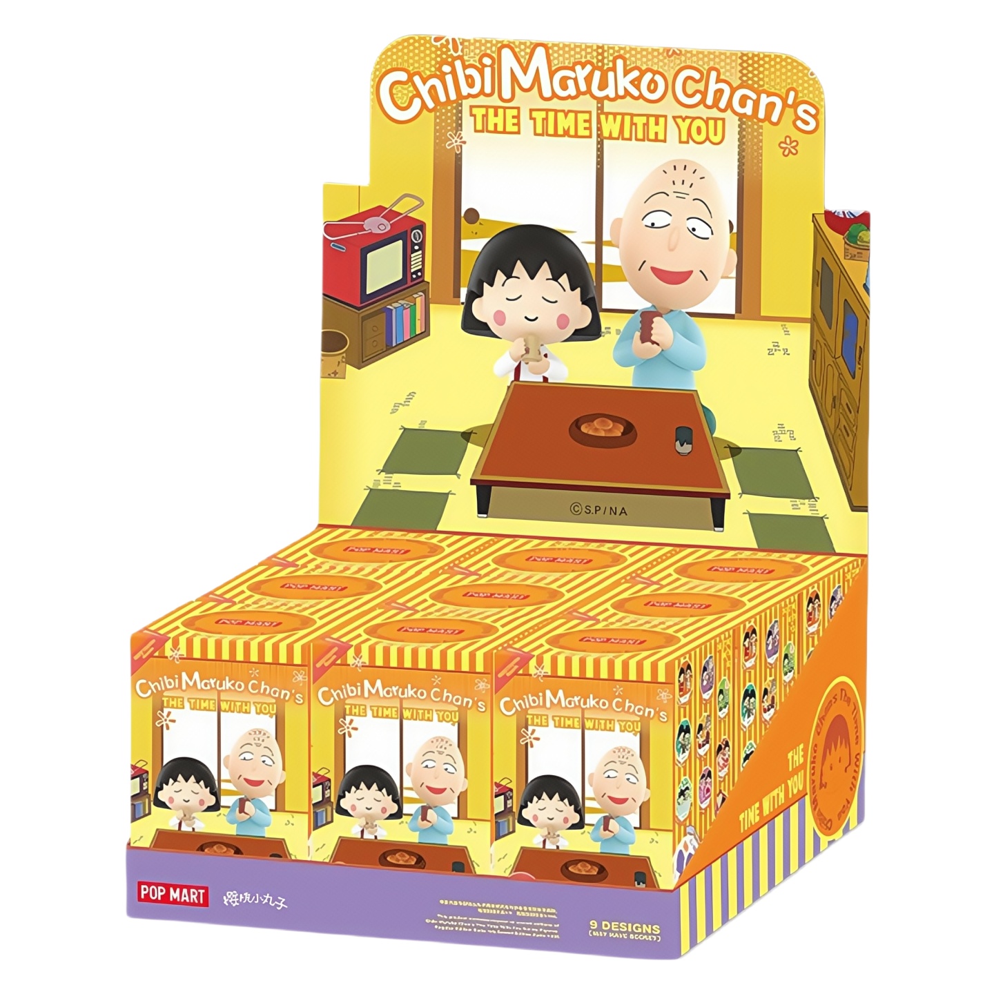 【百亿】POPMART泡泡玛特樱桃小丸子陪伴时光系列手办盲盒时尚