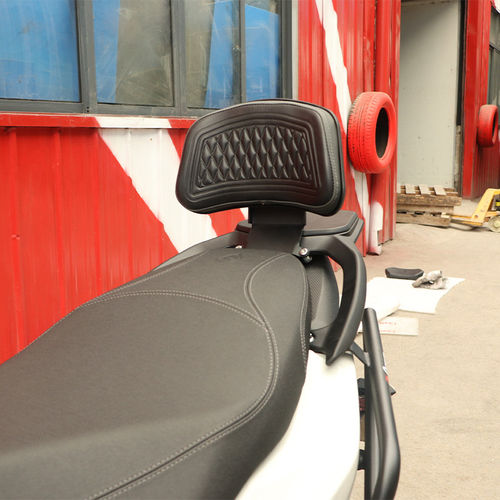 适用宗申赛科龙RT150S后靠背后座腰托腰靠垫SR150T-2改装柔软靠背