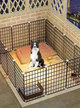 狗狗围栏式家用室内宠物栅栏泰迪比熊柯基吉娃娃小型犬门栏狗笼子