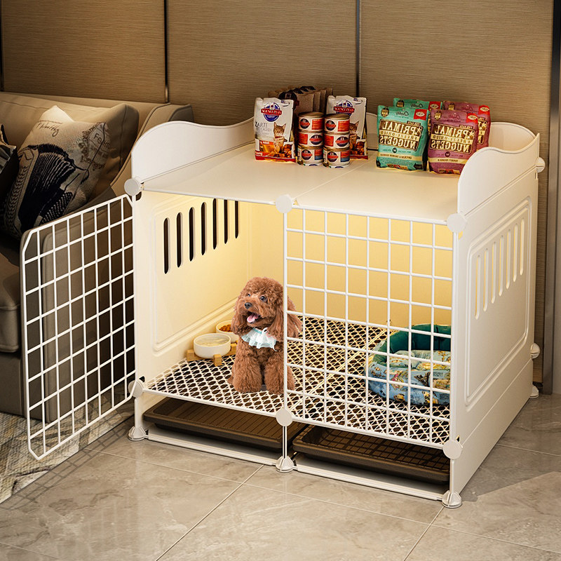 小狗笼子小型犬泰迪比熊专用家用室内狗窝厕所一体