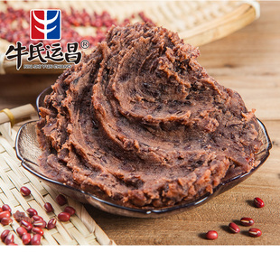 牛氏运昌低甜红豆粒馅豆沙卷蛋黄酥面包豆包糖葫芦馅青稞米红豆馅