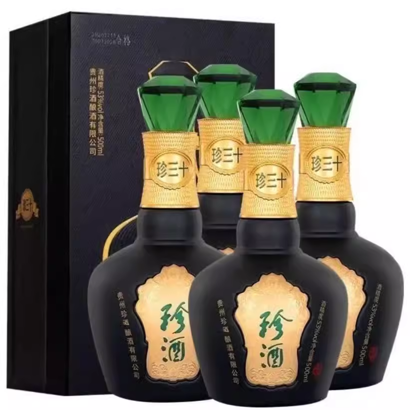 贵州珍酒珍三十酒酱香型53度