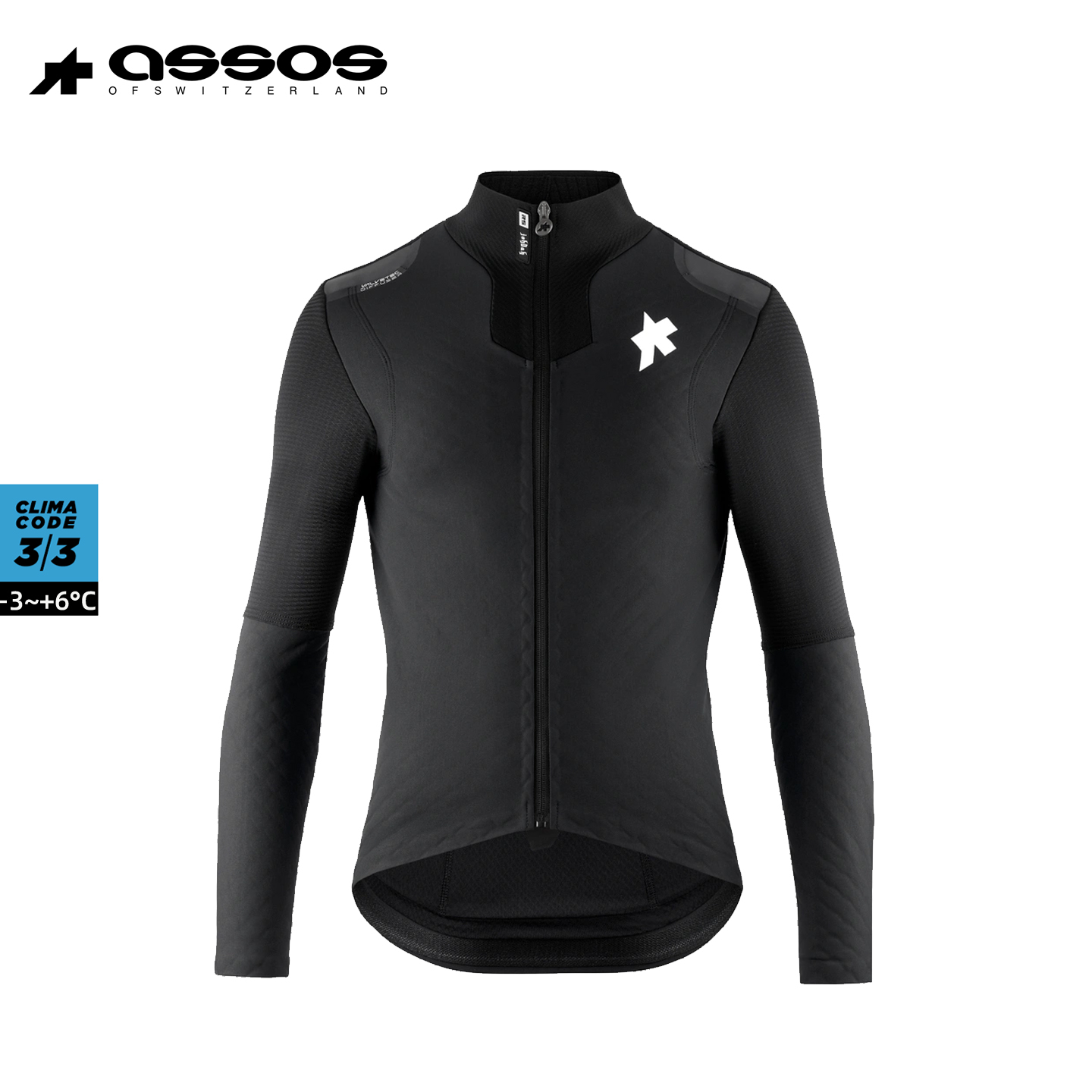 阿索斯深冬保暖骑行气动夹克