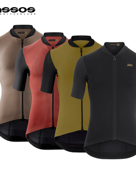 assos阿索斯MILLE GTO 高舒适夏季弹性透气快干骑行服短袖