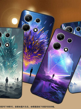 适用传音InfinixNote30手机壳InfinixNote30i全包边磨砂壳商务InfinixNote30Pro多维空间X6833B保护套