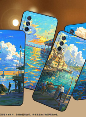 适用iqooneo3手机壳neo7se超薄v1936a全包边iqooneo6保护套蓝色天空iqooneo7硅胶v2301a商务iqooneo9软壳