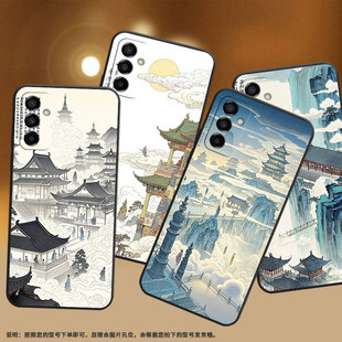 适用三星M02手机壳M14极繁主义SM M145F黑色M20硅胶M21s保护套 M105F全包边samsungM12磨砂壳M10防摔爆SM