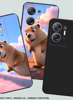 适用传音InfinixHot30i手机壳土拨鼠商务InfinixHot30高级感X6831磨砂壳Hot30iNFC全包边中国风保护套