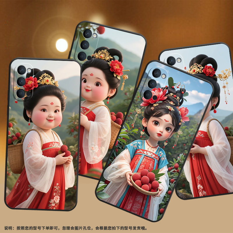 适用OPPOReno4手机壳10x纯黑色PCCM00商务0pp0Reno5K保护套Ace2国风女子Reno2高级PCKM70轻薄Reno5软壳