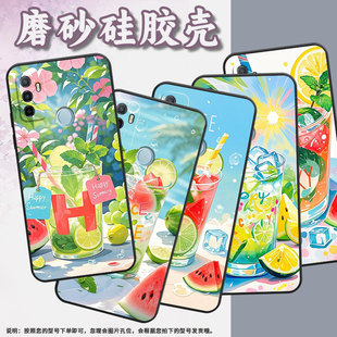 适用OPPOA56s手机壳4G国外硅胶CPH2471黑色A40男女CPH2073软壳0pp0A32夏日冰饮商务A33高级PEHM00保护套