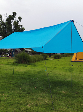 KAIMA凯玛户外银铰天幕帐篷户外5-8人超轻遮阳防晒防雨四角露营