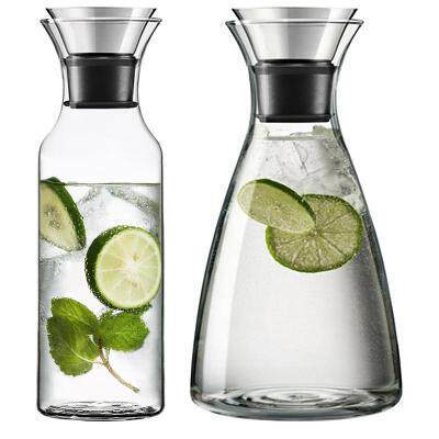 冷水壶玻璃耐高温小号凉水壶冷水壶大容量冰水壶泡茶扎壶饮水壶