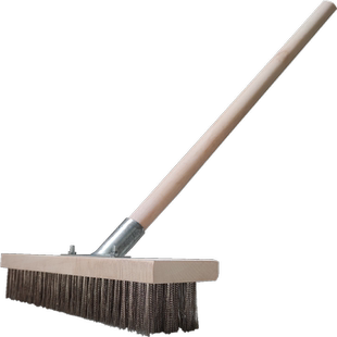 博轩地板刷长柄硬毛钢丝刷工业铁丝刷清洁工具除锈去青苔刷地神器