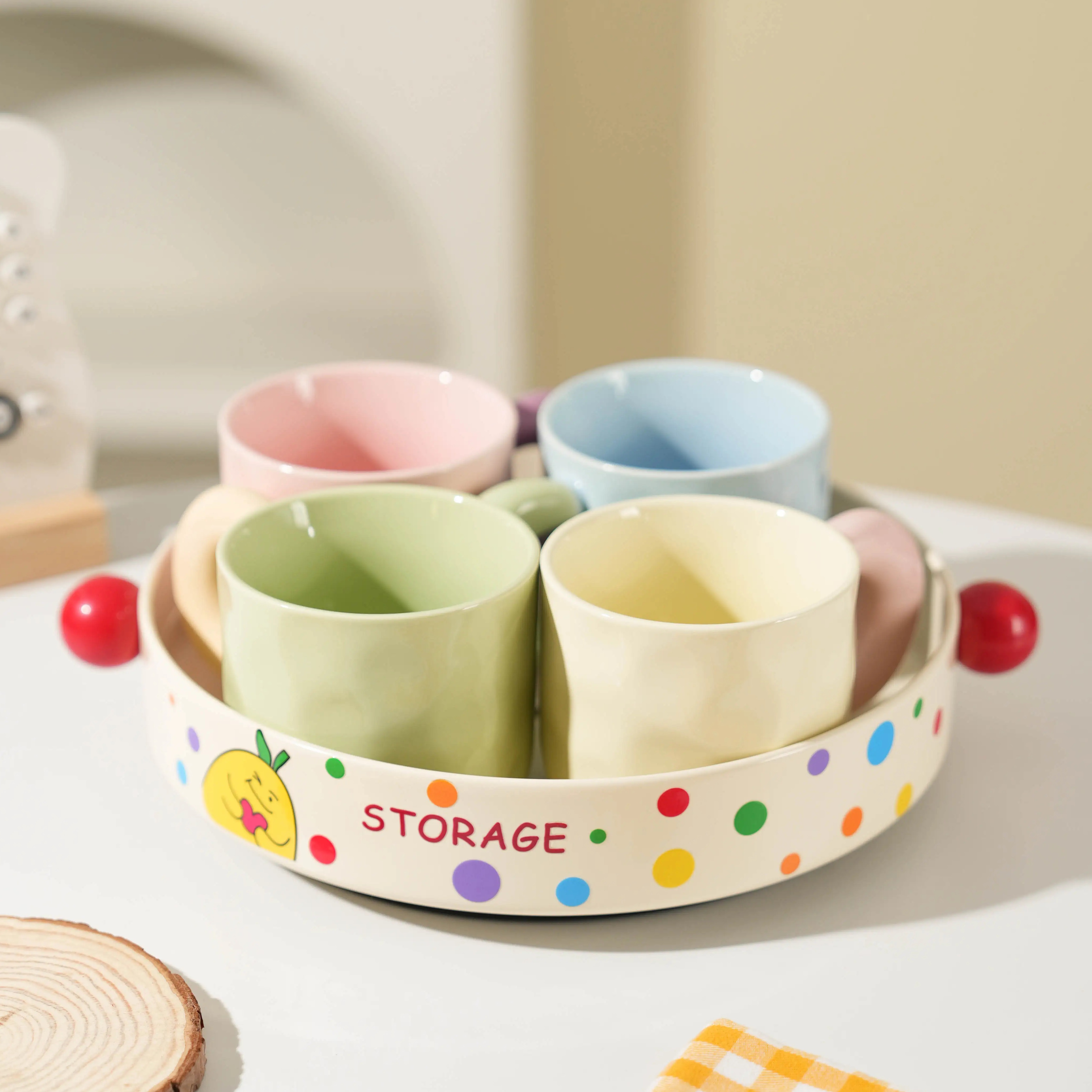 家用客厅陶瓷水杯子茶杯套装