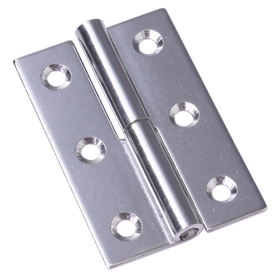 不锈钢304脱卸合页加厚重型工业可拆卸合页铰链平开折叠蝴蝶铰链