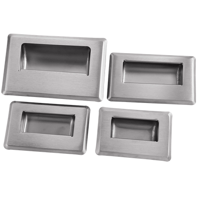 304不锈钢嵌入式暗装把手UWUAN94/UWUAN109.5/A-1191N隐形暗拉手