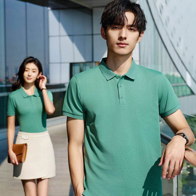 夏季T恤定制广告文化POLO衫定做短袖工作服上衣工装企业免费印字