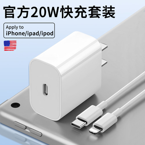 适用于苹果ipad充电器10.2英寸