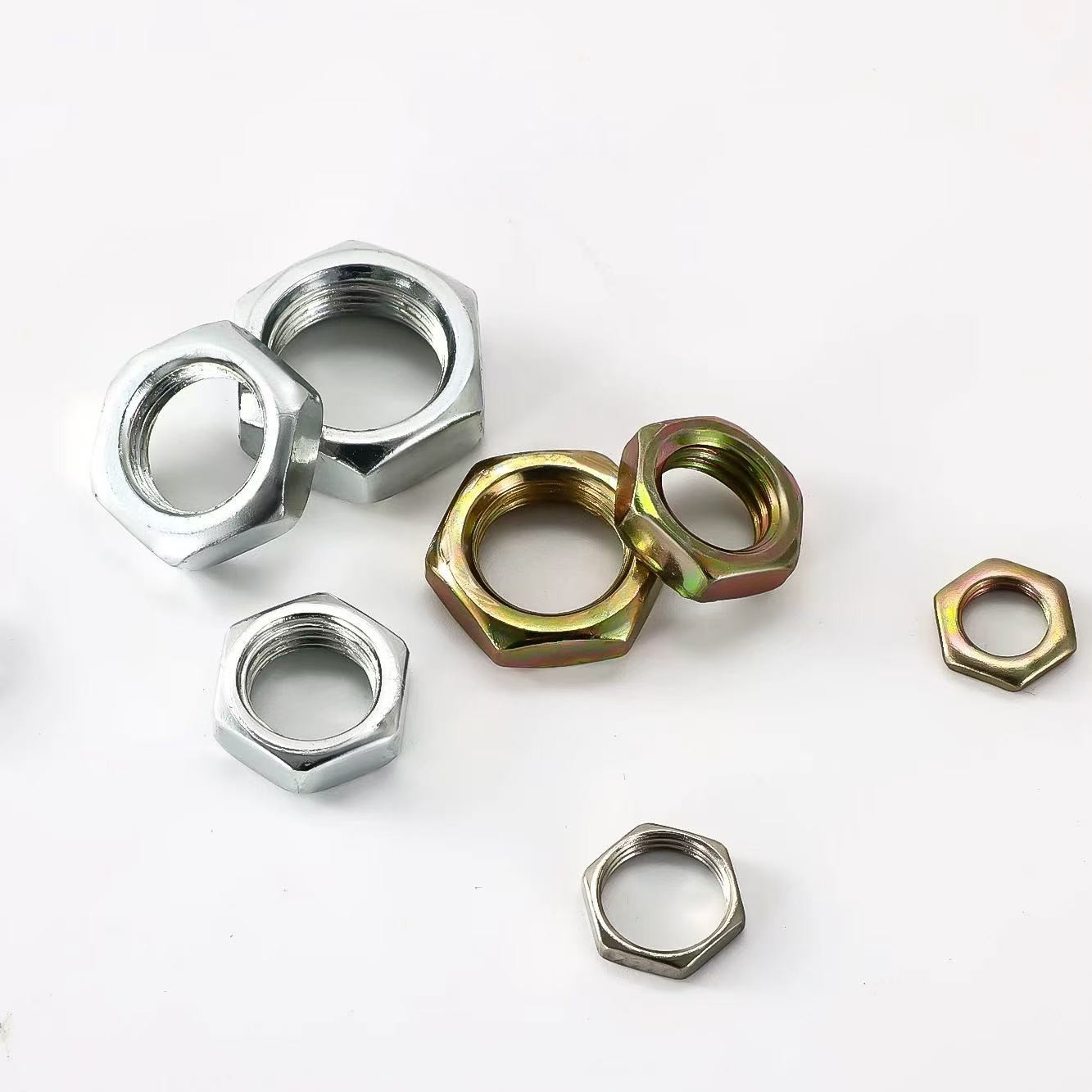 六角细牙螺母灯饰螺丝帽