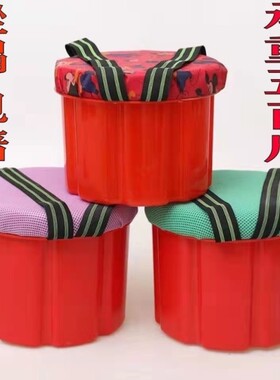 泡沫墩凳子板凳摘带腿懒人上农活移动采茶农用小大棚凳辣椒种菜蒜