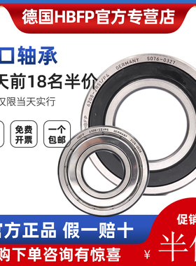 HBFP 德国NGF轴承6000 6001 6002 6003 6004 6005 P4高速 ZZ/RS