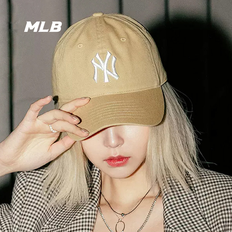 MLB儿童官方男女情侣棒球帽运动休闲遮阳鸭舌帽春夏款