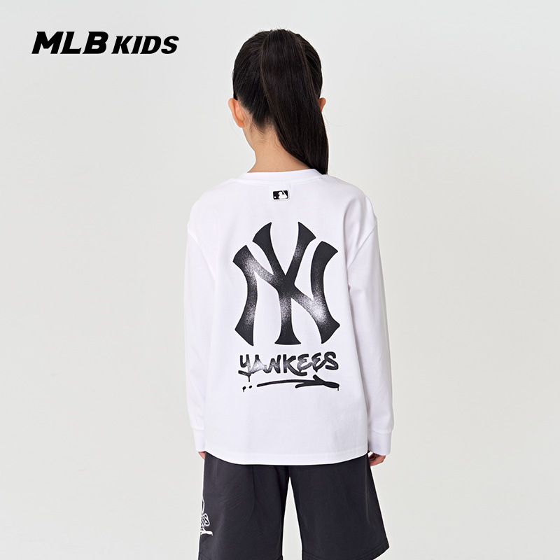 MLB儿童官方男女童休闲T恤