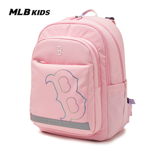 MLB儿童官方男女童搭扣设计大容量双肩包时尚休闲书包春夏款
