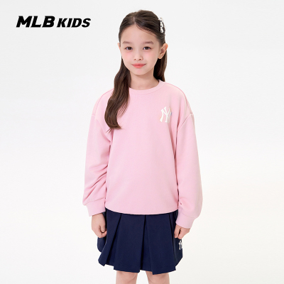 MLB儿童官方男女童印花圆领卫衣