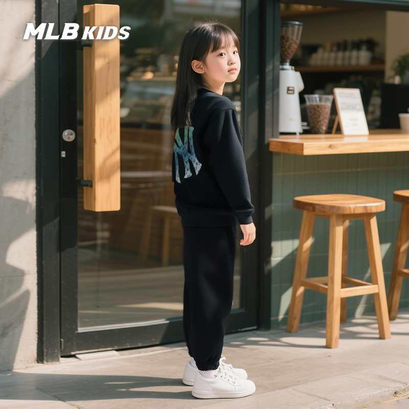 MLB儿童官方男女童渐变老花套装