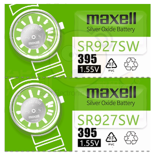 maxell手表电池SR927SW纽扣电子395 399 Balco拜戈CITIZEN西铁城艾力士ELLESSE法拉利BOSS男女表原厂原装进口