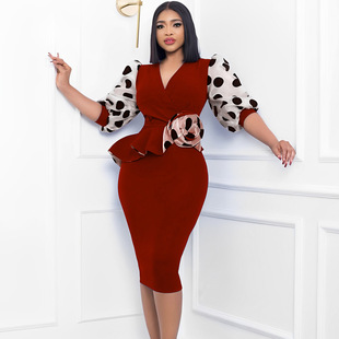 African Sexy Party SIZE Women BIG 3XL Dress