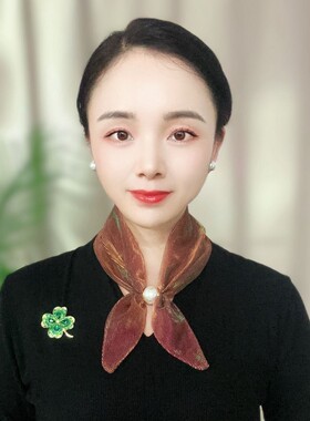 幻灯纱丝巾项链新款夏季旅游女款百搭防晒护颈纹磁扣丝巾女士围巾