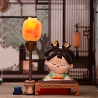 西安文創(chuàng)紀念品唐仕女琴棋書畫小夜燈擺件古風洛陽裝飾品畢業(yè)禮物